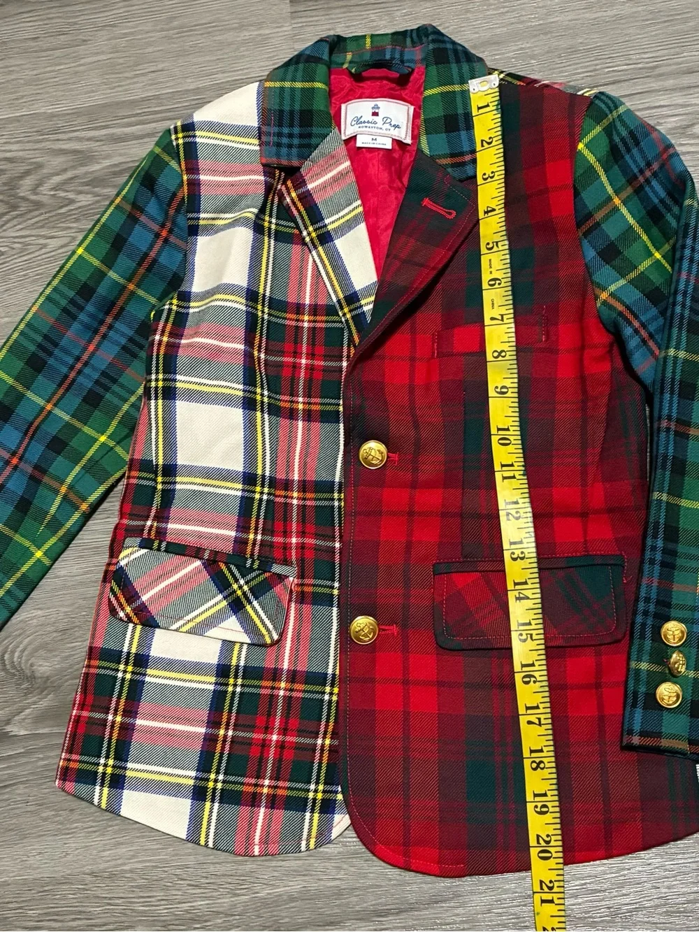 Boy’s CLASSIC PREP Tartan Blazer